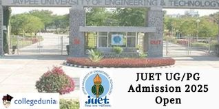 JUET UG/PG Admission 2025 Open; Apply Now!