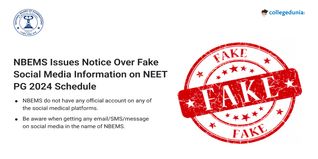 NBEMS Warns Against Fake Notice for NEET PG 2024 Revised Schedule, Official Dates Soon