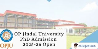 OP Jindal University PhD Admission 2025-26 Open; Apply by January 13