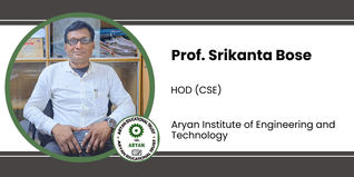 Aryan Institute of Engineering and Technology, HOD (CSE): Prof. Srikanta Bose Interview