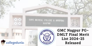 GMC Nagpur PG-DMLT Final Merit List 2024-25 Released; Check Results Now