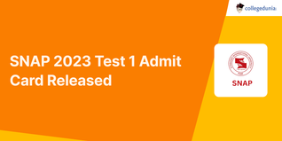 SNAP 2023 Test 1 Admit Card Released @snaptest.org; Check Download Link Here