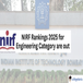 NIRF Rankings 2025 for Engineering Colleges: Top ten Engineering Institutions in India
