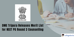 Tripura NEET PG Counselling: Round-3 Merit List Released, Choice Filling Begins