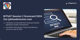 BITSAT Session 1 Scorecard 2025 Out @bitsadmission.com; Get Download Link Here