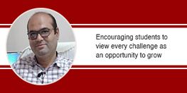 Encouraging students to view every challenge as an opportunity to grow