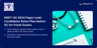 NEET UG 2024 Paper Leak: Candidates Raise Plea before SC for Fresh Exams