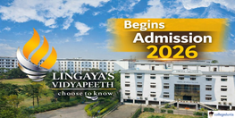 Lingayas Vidyapeeth Begins Admission 2026