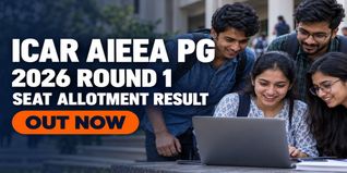 ICAR AIEEA PG Round 1 Seat Allotment Result 2026 Released; Check Last Date to Pay Fee