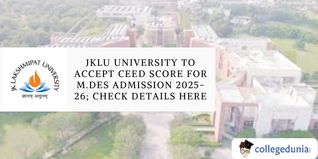 JKLU University To Accept CEED Score For M.Des Admission 2025-26; Check Details Here