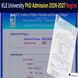 KLE University PhD Admission 2026-2027 Begins at kledeemeduniversity.edu.in;  Apply by December 29