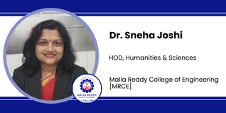 Malla Reddy College of Engineering, HOD, Humanities & Sciences: Dr. Sneha Joshi Interview
