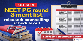 Odisha NEET PG Round 3 Re-Revised Merit List Released @dmetodisha.in; Check Complete Details Here