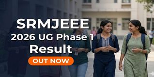 SRMJEEE 2026 UG Phase 1 Result Out; Download Rank Card Now