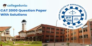 CAT 2000 Question Paper(Available):Download Solutions  with Answer Key