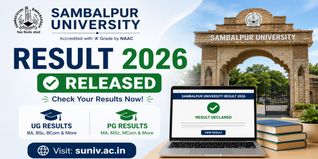 Sambalpur University Result 2026 (Released) @ suniv.ac.in: Check UG, PG Results