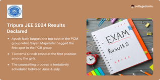 Tripura JEE 2024 Results Declared @tbjee.nic.in, Get Direct Link Here