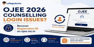 OJEE 2026 Counselling Login Issues: Recover Registration ID on ojee.nic.in