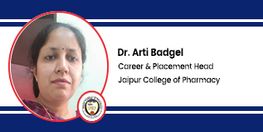 Interview Dr Arti Badgel Career and Placement Head at Jaipur College of Pharmacy Jaipur