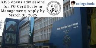 XISS opens admissions for PG Certificate in Management; Apply by March 31, 2025