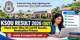 KSOU Result 2026