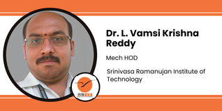 Srinivasa Ramanujan Institute of Technology, Mech HOD: Dr. L. Vamsi Krishna Reddy Interview