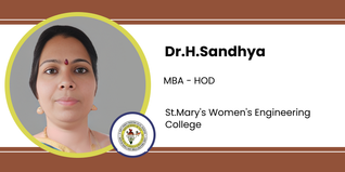 St.Mary's Women's Engineering College, MBA - HOD: Dr.H.Sandhya Interview
