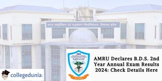 AMRU Declares B.D.S. 2nd Year Annual Exam Results 2024: Check Details Here