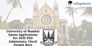 University of Mumbai Opens Applications for 2025 PhD Admissions; Check Details Here