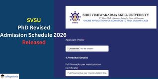 SVSU PhD Revised Admission Schedule 2026 Released, Apply Dec 12 at svsu.ac.in; Check Details here