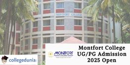 Montfort College Admission 2025