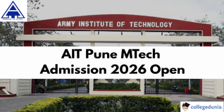 AIT Pune MTech Admission 2026 Begins; Application Closes on July 31