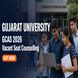 Gujarat University Begins GCAS Vacant Seat Based Counselling 2026 at gcas.gujgov.edu.in; Check Last Date to Apply