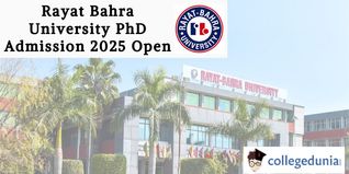 Rayat Bahra University PhD Admission 2025 Open; Apply by February 15