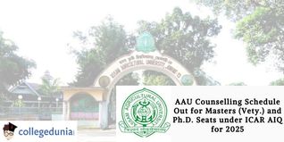 AAU Counselling Schedule Out for Masters (Vety.) and Ph.D. Seats under ICAR AIQ for 2025