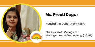 Shikshapeeth College of Management & Technology, Head of the Department- BBA: Ms. Preeti Dagar Interview