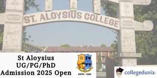 St Aloysius UG/PG/PhD Admission 2025 Open; Check Details Here!