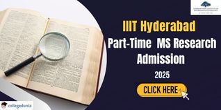 IIIT Hyderabad Part-Time Admission 2025 Open for MS Research @iiit.ac.in, Apply by Nov 23; Check Direct Link
