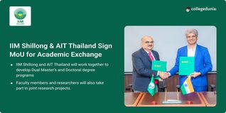IIM Shillong and AIT Thailand Sign MoU to Promote Academic Exchanges
