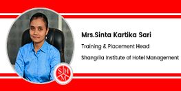 Interview Mrs Sinta Kartika Sari Training and Placement Head at Shangrila Institute of Hotel Management Vijayawada