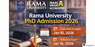 Rama University PhD Admission 2026-27 Begins, Application Open Till January 10