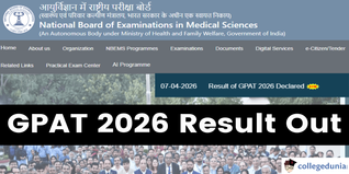 GPAT 2026 Result Out: Check Score, Cut-off, Rank Details