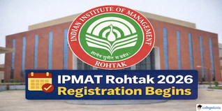 IPMAT Rohtak 2026 Registration Begins; Apply By April 6 @iimrohtak.ac.in