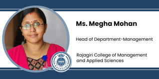 Rajagiri College of Management and Applied Sciences, Head of Department-Management: Ms. Megha Mohan Interview