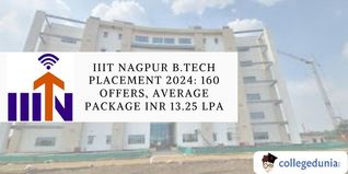 IIIT Nagpur B.Tech Placement 2024: 160 Offers, Average Package INR 13.25 LPA