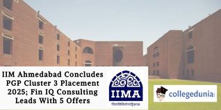 IIM Ahmedabad Concludes PGP Cluster 3 Placement 2025; Fin IQ Consulting Leads With 5 Offers