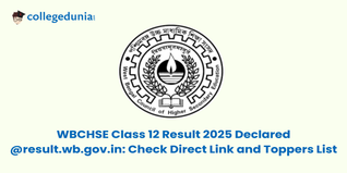 WBCHSE Class 12 Result 2025 Declared@result.wb.gov.in: Check Direct Link and Toppers List
