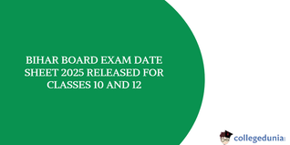 Bihar Board Exam Date Sheet 2025 Released for Classes 10 and 12, Check Complete Schedule here