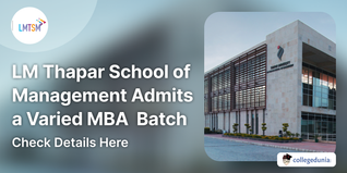 LM Thapar School of Management Admits a Varied MBA 2023-25 Batch and Grants 82 Scholarships; Check Details Here