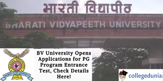 BV University Opens Applications for PG Program Entrance Test, Check Details Here!